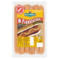 German Salami Company 6 Frankfurters Beechwood Smoked 360g