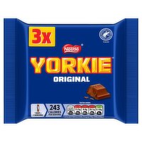 Yorkie Milk Chocolate Bar Multipack 46g 3 Pack