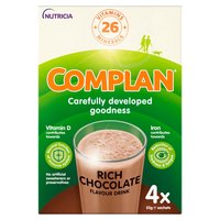 Complan Rich Chocolate Flavour Drink 4 x 55g