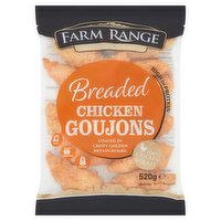 Farm Range Breaded Chicken Goujons 520g