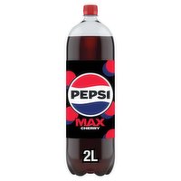 Pepsi Max Cherry Sugar Free Cola Bottle 2L