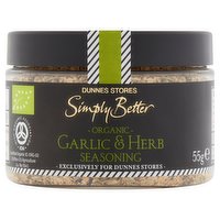 Dunnes Stores Simply Better Organic Garlic & Herb Seasoning 55g