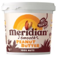 Meridian Smooth Peanut Butter Palm Oil Free 1Kg