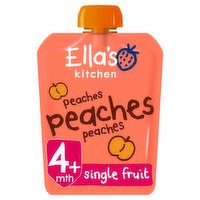 Ella's Kitchen Organic Peaches First Tastes Baby Food Pouch 4+ Months 70g