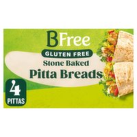 BFree 4 Stone Baked Pitta Breads 220g