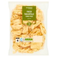 Dunnes Stores Fresh Tagliatelle Egg Pasta Family Pack 500g