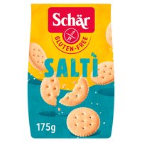 Schär Gluten-Free Saltì Con Sale Marino with Sea Salt 175g