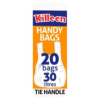 Killeen Tie Handle Handy Bags 20 Bags 30 Litres