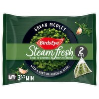 Birds Eye Steamfresh 2 Green Medley Steam Bags 300g