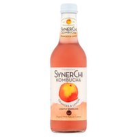SynerChi Kombucha Oranges & Lemon Lightly Sparkling 330ml