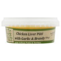 Sheridans Cheesemongers On The Pig's Back Chicken Liver Pâté with Garlic & Brandy 150g