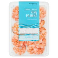 Dunnes Stores Cooked & Peeled King Prawns 90g