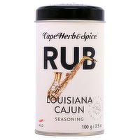 Cape Herb & Spice Rub Louisiana Cajun Seasoning 100g