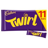 Cadbury Twirl Chocolate Bar 11 Pack 236.5g