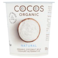 Cocos Organic Natural Organic Coconut Milk Yoghurt Alternative 125g