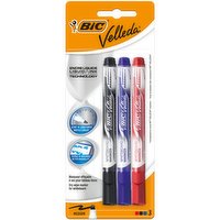 BIC Velleda Dry Wipe Pens x3