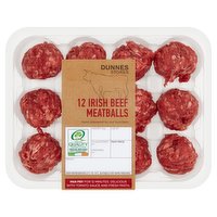 Dunnes Stores 12 Irish Beef Meatballs 360g