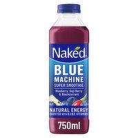 Naked Blue Machine Super Smoothie Blueberry, Goji Berry & Blackcurrant 750ml