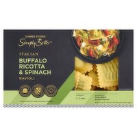 Dunnes Stores Simply Better Italian Buffalo Milk Ricotta & Spinach Ravioli 250g