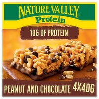 Nature Valley Protein Peanut & Chocolate Bars 4 x 40g (160g)