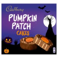 Cadbury 4 Pumpkin Patch Cakes