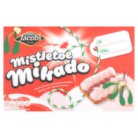 Jacob's Mistletoe Mikado 32 Marshmallow Biscuits 400g