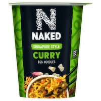 Naked Singapore Style Curry Egg Noodles 78g