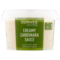 Dunnes Stores Creamy Carbonara Sauce 250g