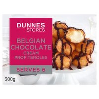 Dunnes Stores Belgian Chocolate Cream Profiteroles 300g