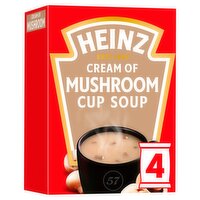 Heinz Cream of Mushroom Cup Soup 4 x 17.5g (70g)