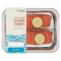 Dunnes Stores Garlic & Herb Salmon Darnes 260g