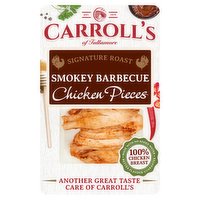 Carroll's of Tullamore Signature Roast Smokey Barbecue Chicken Pieces 100g