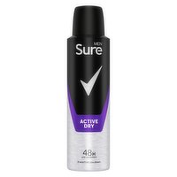 Sure Men Anti-perspirant Deodorant Aerosol Active Dry 150 ml 