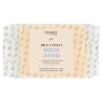 Dunnes Stores Sweet & Creamy Medium Cheddar 200g