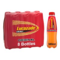 Lucozade Energy Original 8 x 380ml Multipack