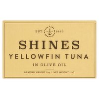 Shines Yellowfin Tuna in Olive Oil 111g