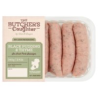 The Butcher's Daughter Black Pudding & Thyme 340g