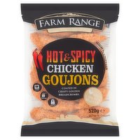 Farm Range Hot & Spicy Chicken Goujons 520g