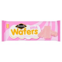 Jacob's Wafers Cream Filled Pink Sandwich Wafers 100g