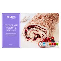 Dunnes Stores Chocolate & Berry Meringue Roulade 450g