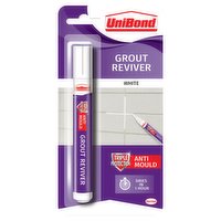 UniBond Grout Reviver Pen White 7ml