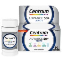 Centrum Advance 50+ Multivitamins & Vitamin Tablets, 60