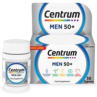Centrum Men 50+ Multivitamins & Minerals, 30 Tablets