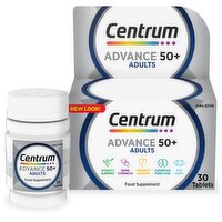 Centrum Advance 50+ Multivitamins & Vitamin Tablets, 30