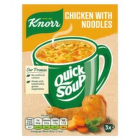 Knorr  Dry Soup Mix Chicken with Noodles 36 g 3 servings