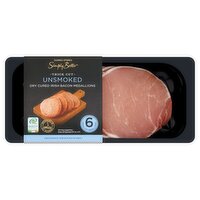 Dunnes Stores Simply Better Dry Cured Unsmoked Irish Bacon Medallions 200g