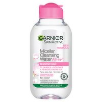 Garnier Micellar Water Facial Cleanser for Sensitive Skin, Travel Size 100ml