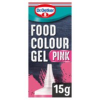 Dr. Oetker Pink Food Colour Gel 15g