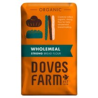 Doves Farm Organic Wholemeal Strong Bread Flour 1.5kg