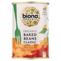 Biona Organic Baked Beans Classic 400g